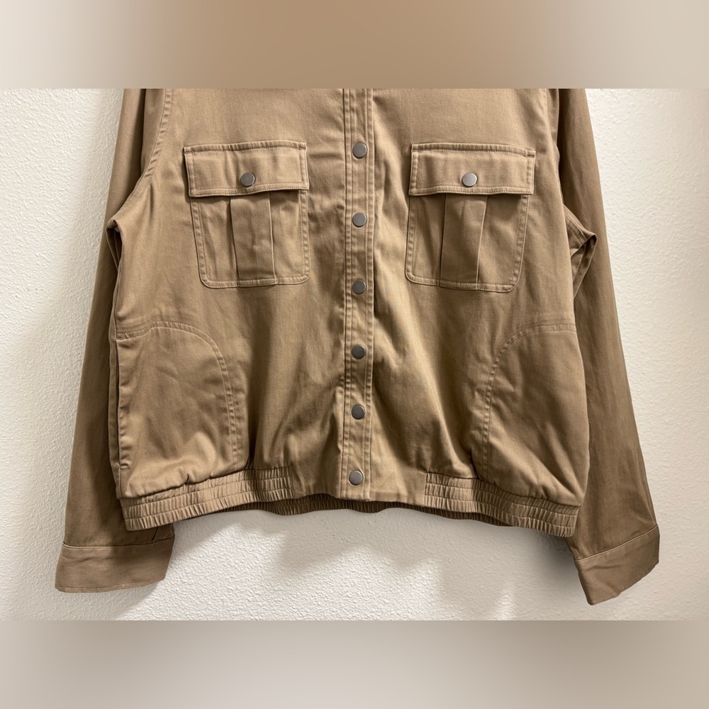 Pendleton Malin Jacket Mock Neck Button Front Poc… - image 4